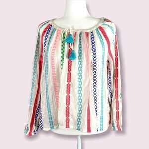 Anthropologie Payal Pratap Peasant Blouse